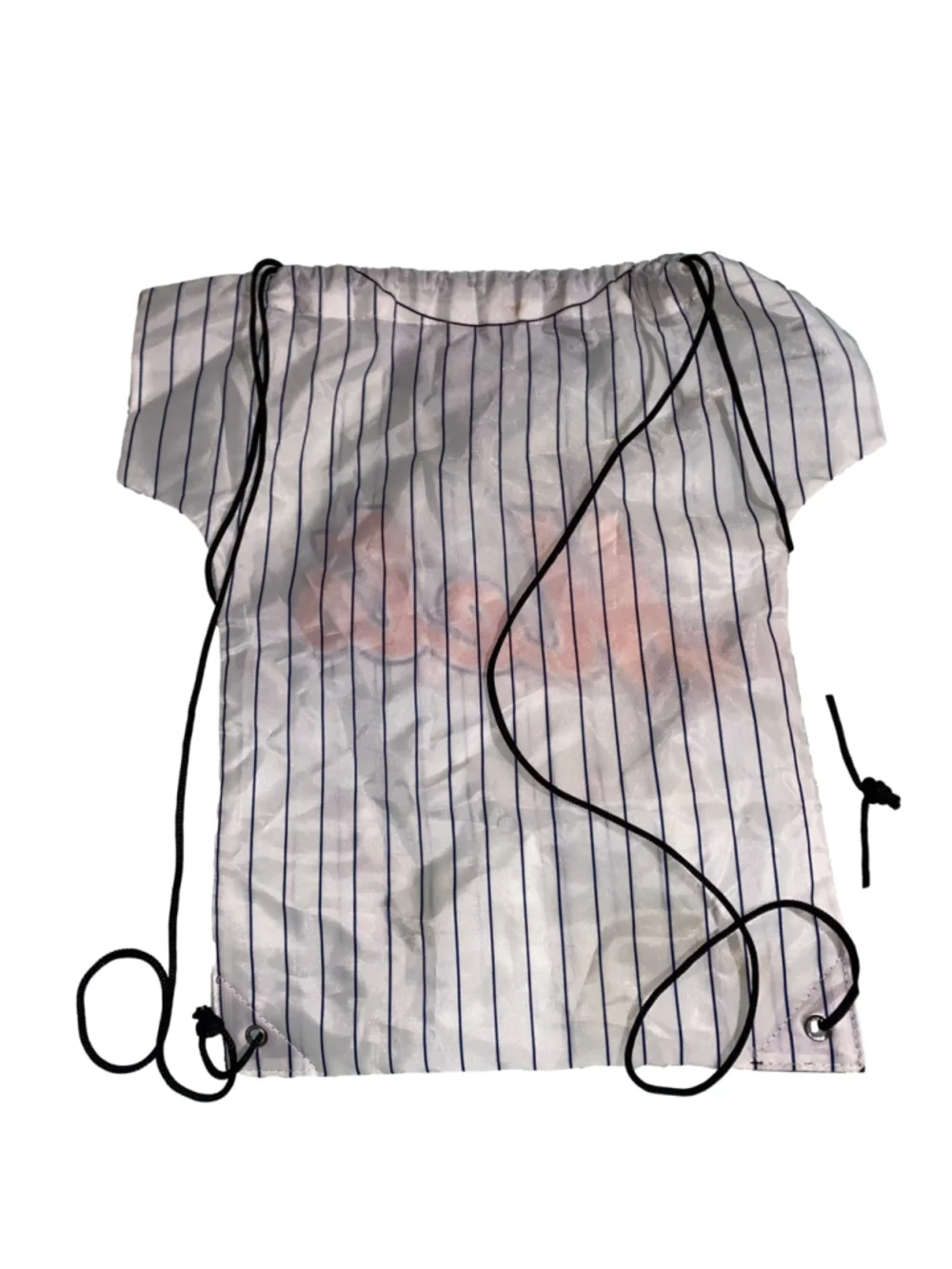New York Mets Baseball Jersey Style Drawstring Backpack